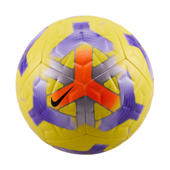 Piłka nożna Nike Academy Plus żółto-fioletowa IQ0640 710