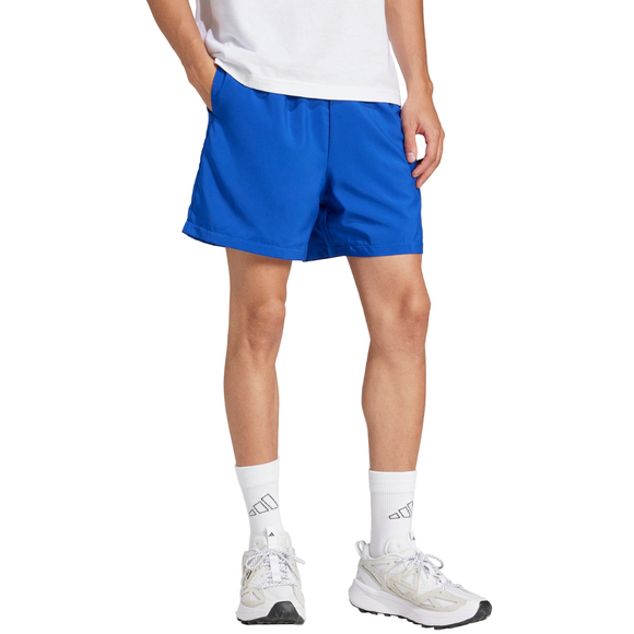 Spodenki męskie adidas Essentials Small Logo Chelsea niebieskie JF1116