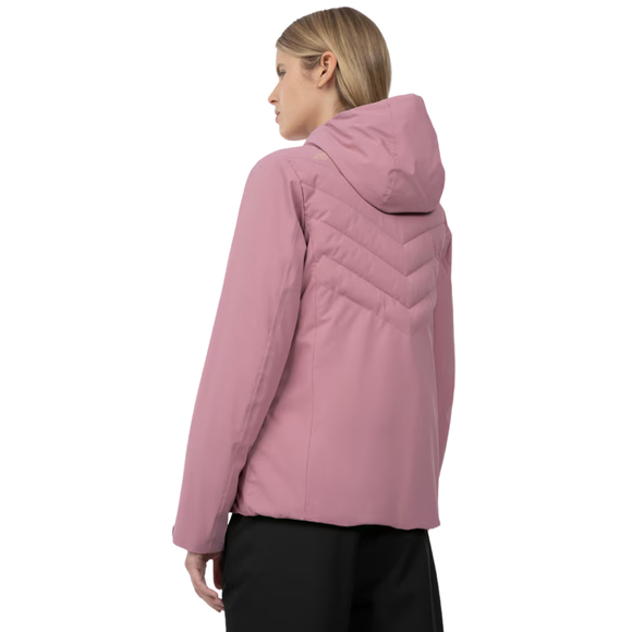 Kurtka narciarska damska 4F ciemny róż H4Z22 KUDN003 53S