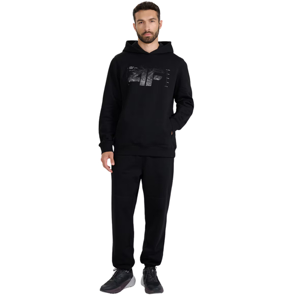 Bluza męska 4F M1904 głęboka czerń 4FWAW25TSWSM1904 20S