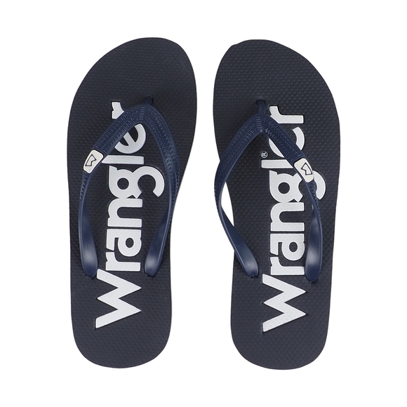 Klapki męskie Wrangler Cole Flipflop granatowe 20251043 29Y