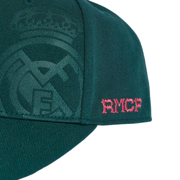 Czapka z daszkiem adidas Real Madrid RMCF Away Snap Back zielona KS8120