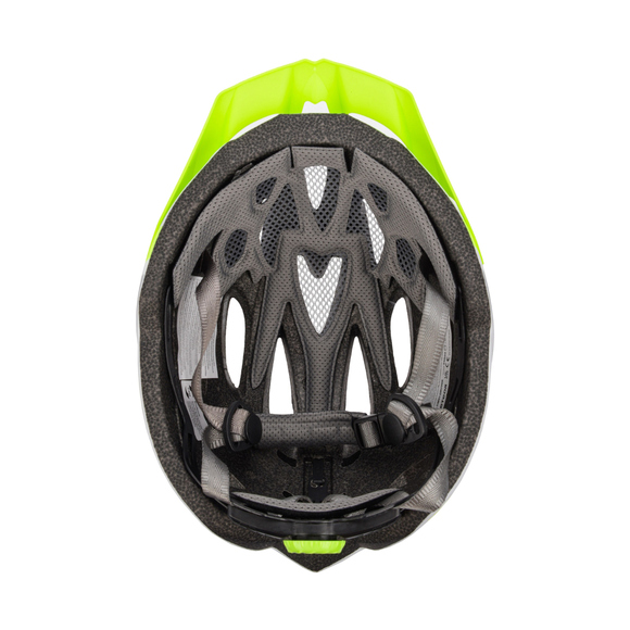 Kask Meteor Gruver L 58-61 cm biało-zielony 24802