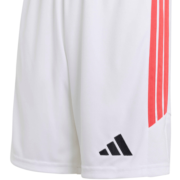 Spodenki dla dzieci adidas Tiro 26 League biało-czerwone KR0364