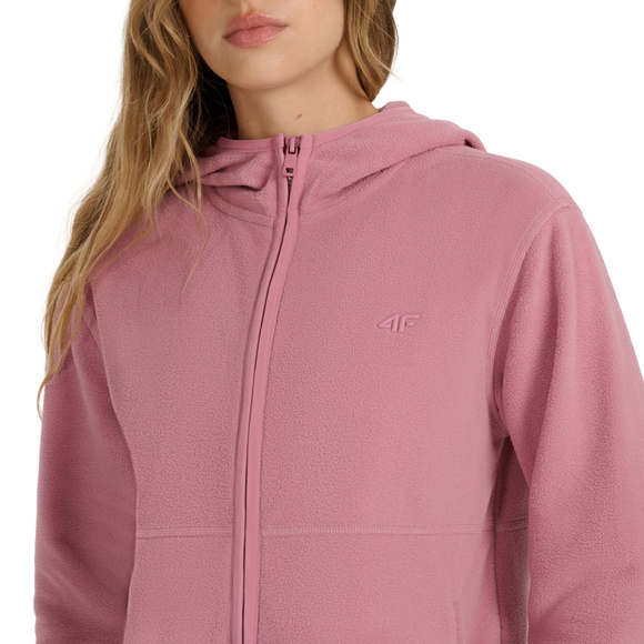 Bluza polarowa damska 4F F355 jasny róż 4FWAW25TFLEF355 56S
