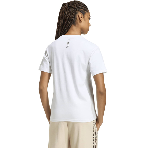 Koszulka damska adidas Animal Graphic biała KT9719