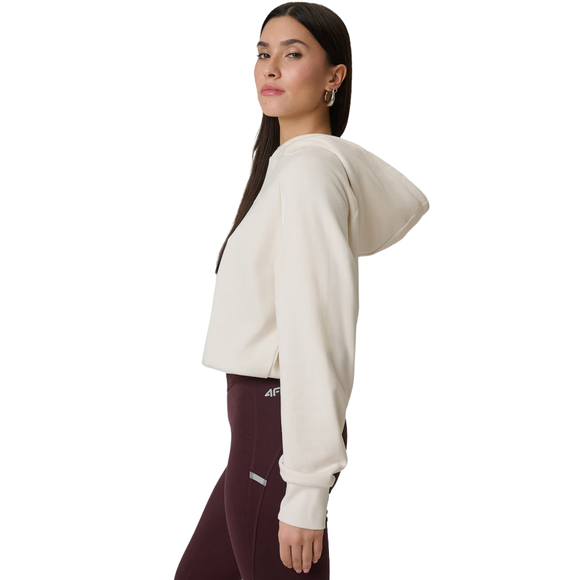 Bluza damska 4F F2175 kremowa 4FWSS26TSWSF2175 12S