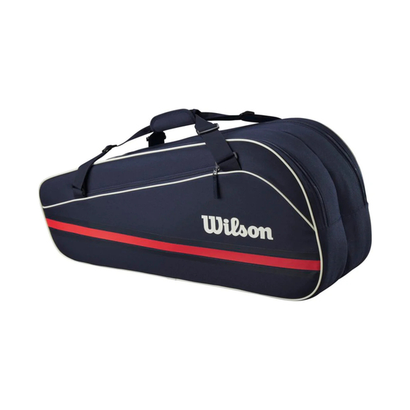 Torba tenisowa Wilson Team 6PK granatowo-czerwona WR8039901001