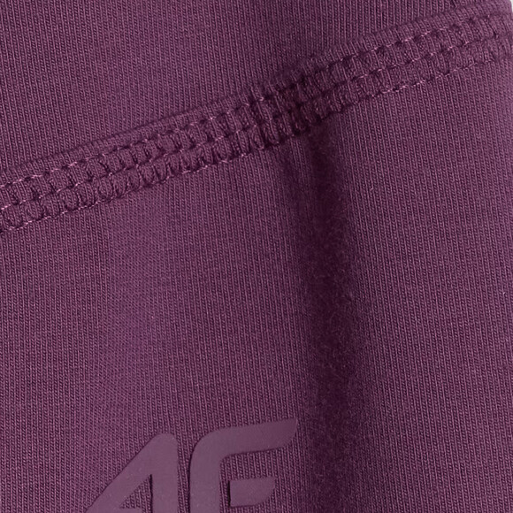 Legginsy damskie 4F CAS F260 burgund 4FWSS26TTIGF260 60S