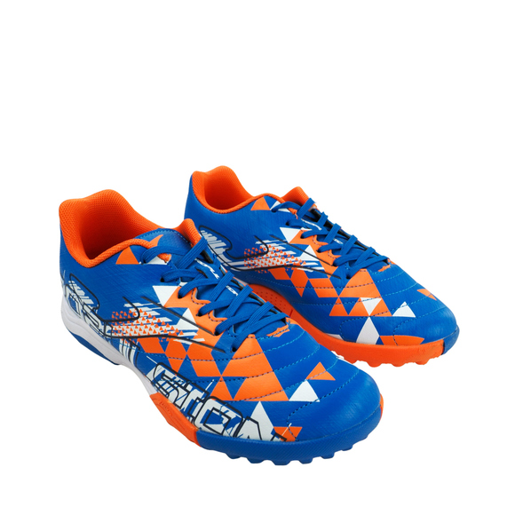 Buty piłkarskie dla dzieci Joma Maxima Propulsion TF niebiesko-pomarańczowe PRJW2305TF