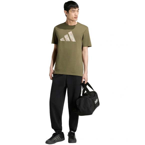 Koszulka męska adidas Camo Three Bar Logo Graphic KT1685