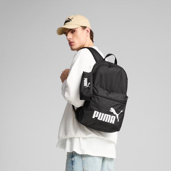 Plecak Puma Phase Set + piórnik czarny 91191 01