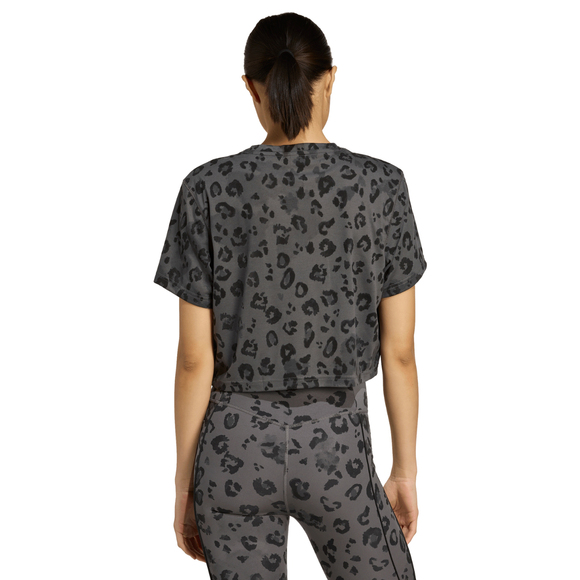 Koszulka damska adidas Workout Essentials szara JN2646
