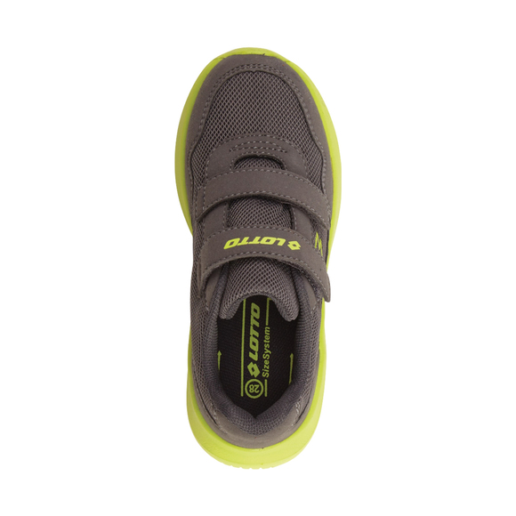 Buty dla dzieci Lotto Connect VL BC szaro-limonkowe 2600821K 1663