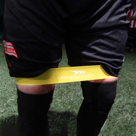 Guma fitness - zestaw 20 gum ŻÓŁTE - mały opór