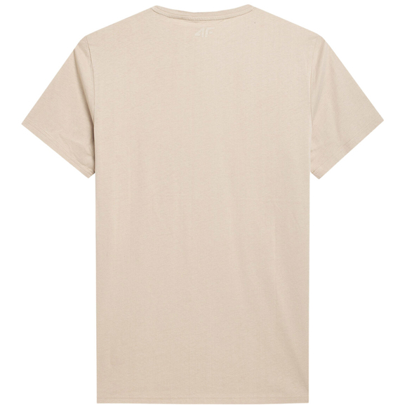 Koszulka męska 4F brąz 4FSS23TTSHM311 81S