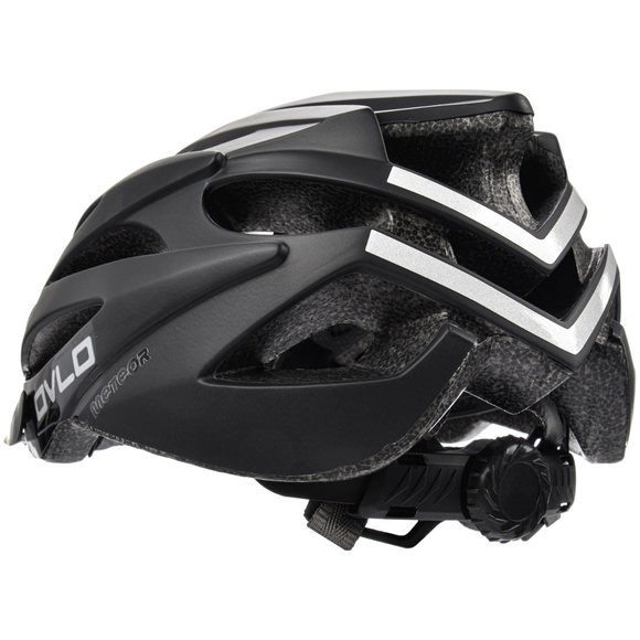 Kask rowerowy Meteor Ovlo M 55-58 cm czarny 16857