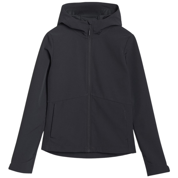 Kurtka damska softshell 4F F320 głęboka czerń 4FWSS25TSOFF320 20S