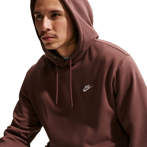 Bluza męska Nike Club BB brązowa FN3859 502