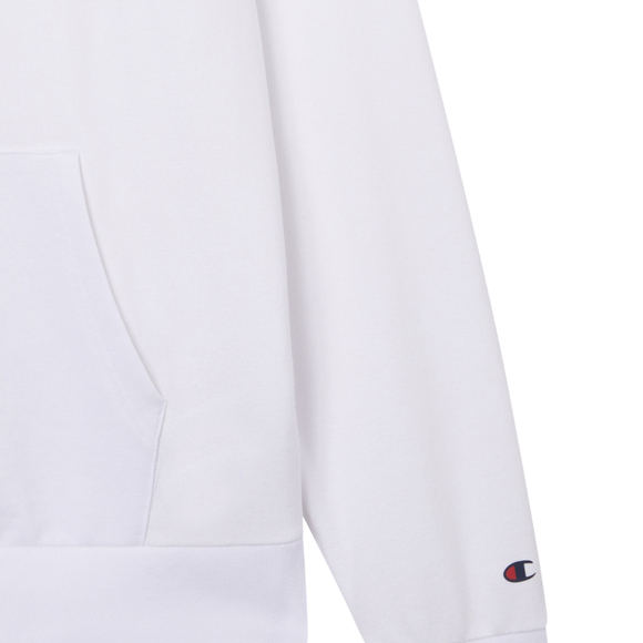 Bluza męska Champion Hooded Sweatshirt biała 221917 WW001