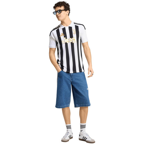 Koszulka męska adidas Juventus 26/27 biało-czarna KC2285