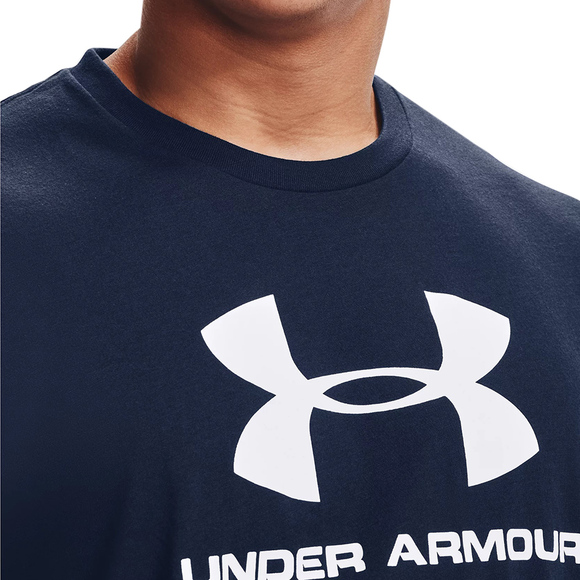 Koszulka męska Under Armour Sportstyle SS granatowa UAR 1329590 408