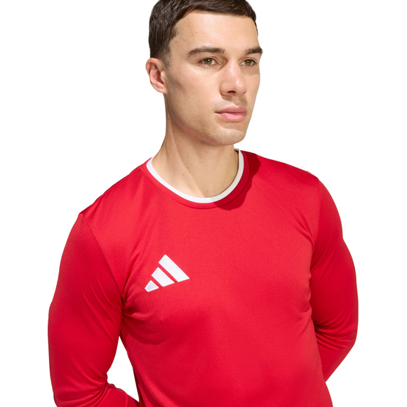 Koszulka męska adidas Entrada 26 Long Sleeve Jersey czerwona KF5847