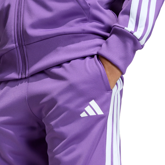Dres dla dzieci adidas Seasonal Essentials Tiberio 3-Stripes fioletowy KC2125