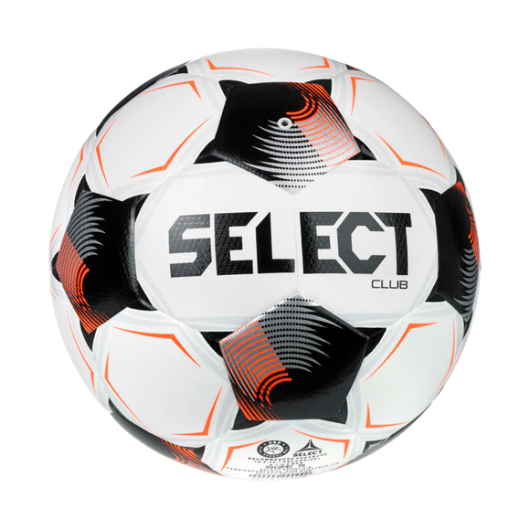 Piłka nożna Select Club v26 FIFA Basic biało-czarno-pomarańczowa 1016691/120084
