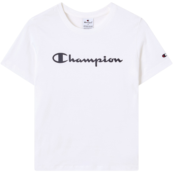 Koszulka damska Champion Short Sleeve biała 118428 WW001