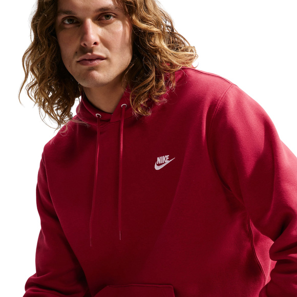 Bluza męska Nike Club BB czerwona FN3859 608
