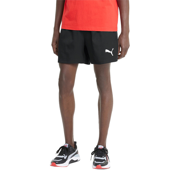 Spodenki męskie Puma Active Woven Shorts czarne 586728 01