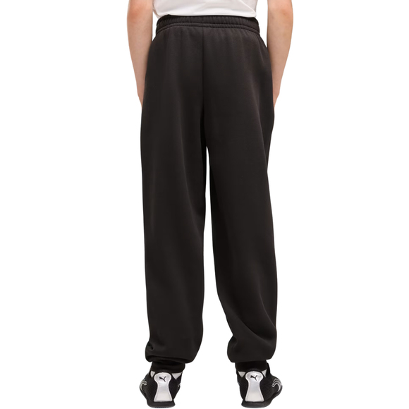Spodnie dla dzieci Puma ESS Logo Lab Relaxed czarne 694675 01