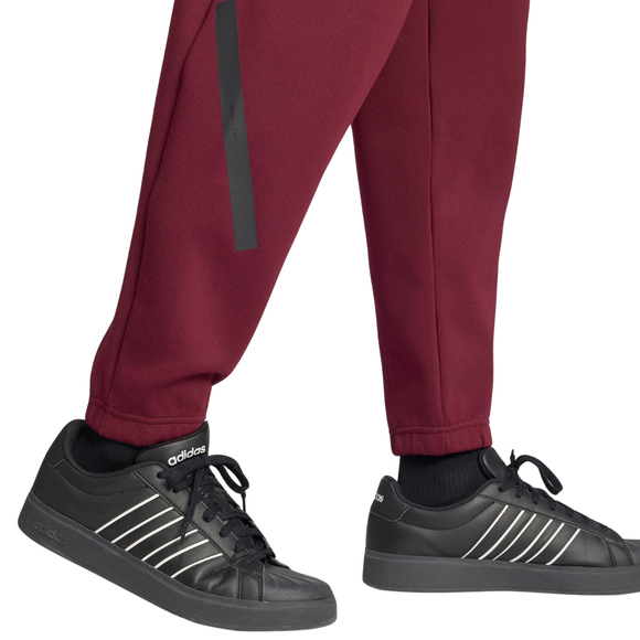 Spodnie męskie adidas Z.N.E. bordowe KF3813