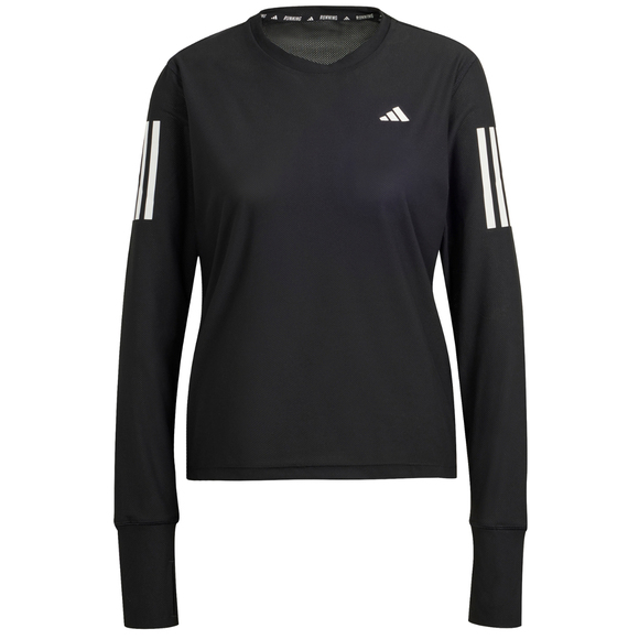 Koszulka damska adidas Own The Run Long Sleeve czarna IN1568