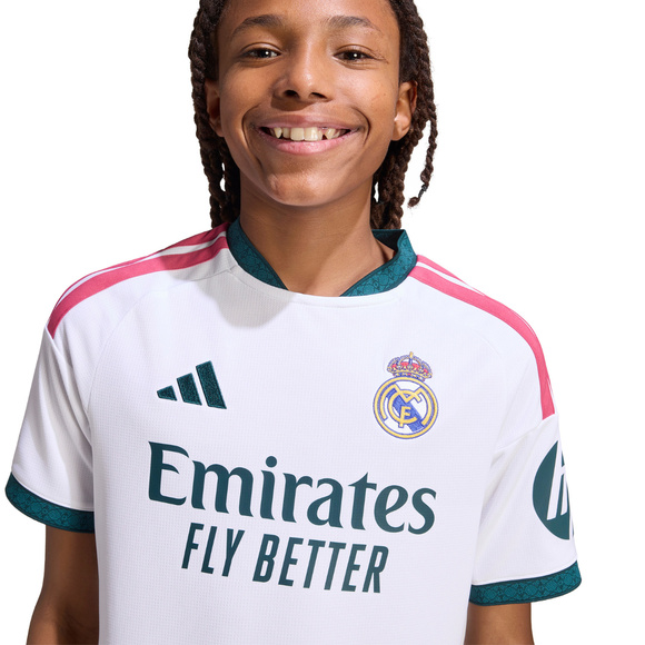 Koszulka dla dzieci adidas Real Madrid 26/27 Home Jersey biała KC3993