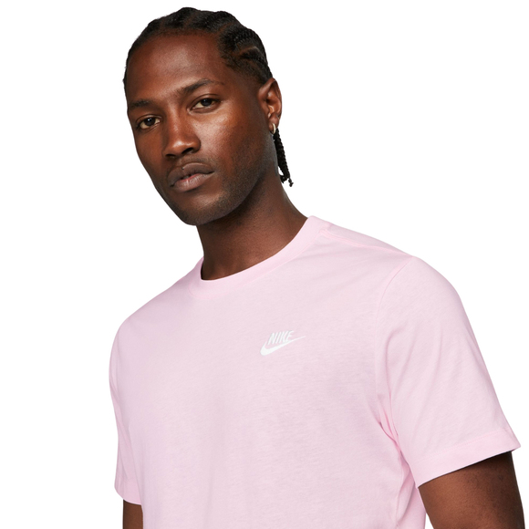 Koszulka męska Nike Club Tee jasny róż AR4997 665