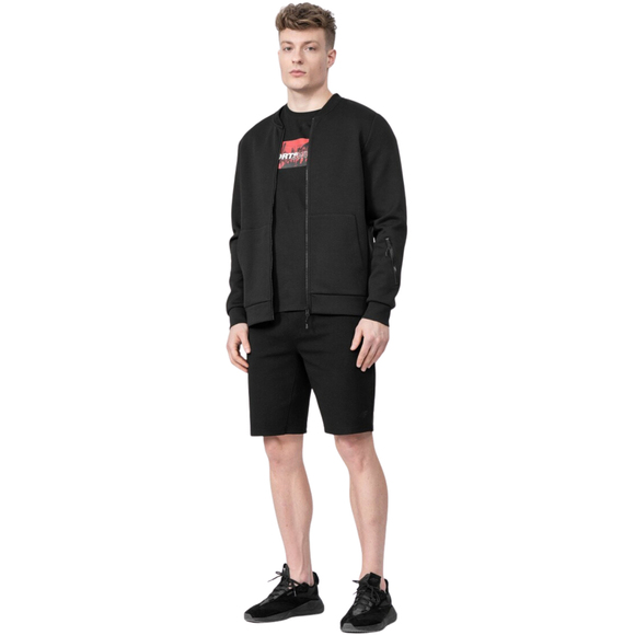 Bluza męska 4F głęboka czerń H4L22 BLM017 20S