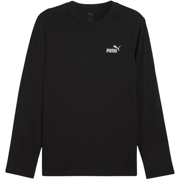 Koszulka męska Puma ESS No. 1 Logo Longsleeve Tee czarna 682546 01