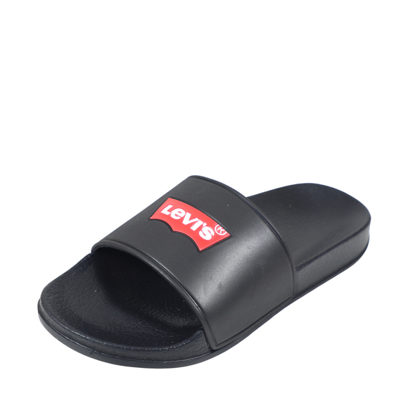 Klapki damskie Levi's Pool czarne VPOL0187S-0003