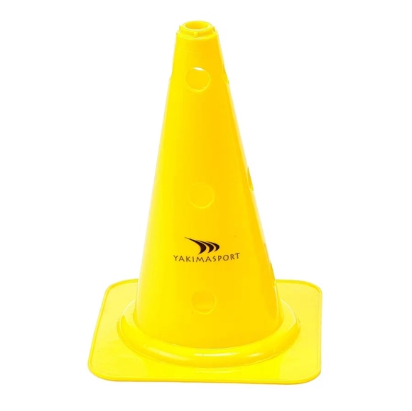 Pachołek wysoki z dziurami 38 cm Żółty