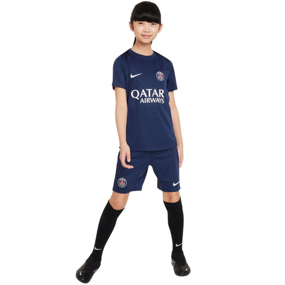 Koszulka dla dzieci Nike Paris Saint-Germain Academy Pro granatowa FQ0022 411