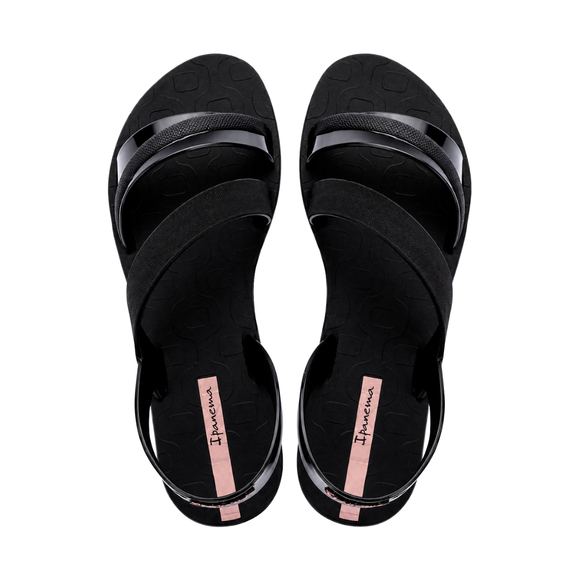 Sandały damskie Ipanema Vibrant Sand czarne 83767-BQ361