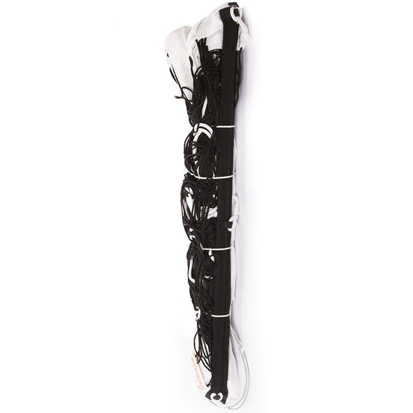 Siatka do siatkówki z antenkami Netex IV ML 9,5 m x 1 m czarna SI0009