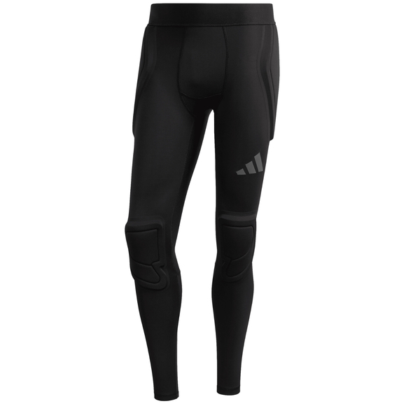 Legginsy bramkarskie męskie adidas Padded Goalkeeper Baselayer Long czarne JZ9224