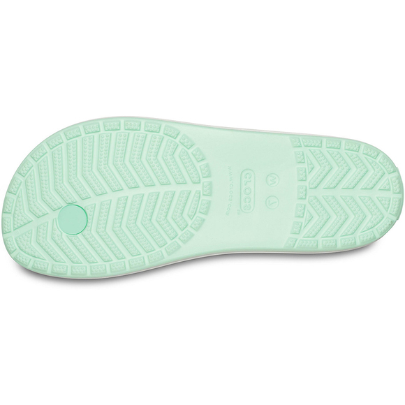 Klapki damskie Crocs Crocband Flip W miętowe 206100 3TI