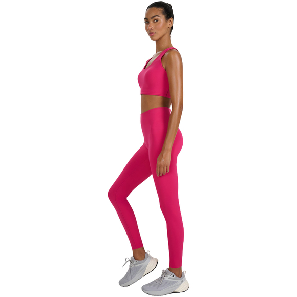 Legginsy damskie 4F FNK F358 różowe 4FWAW25TFTIF358 54S
