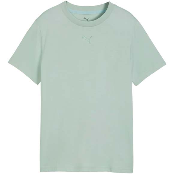 Koszulka dla dzieci Puma ESS Centered Cat Logo Tee miętowa 692972 29