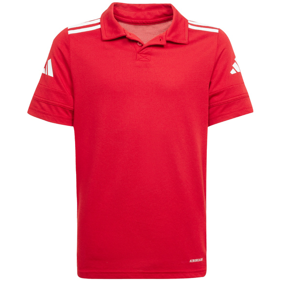 Koszulka dla dzieci adidas Squadra 25 Polo czerwona JY3411