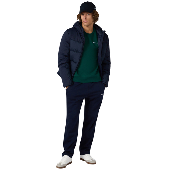 Bluza męska Champion Crewneck Sweatshirt zielona 221792 GS584